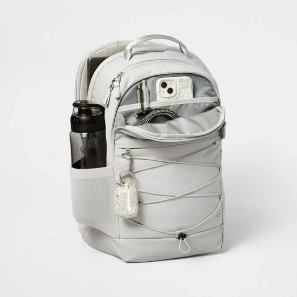 All in Motion - Sporty 19" Backpack Silver - All in Motion Silver - Picture 3 of 4